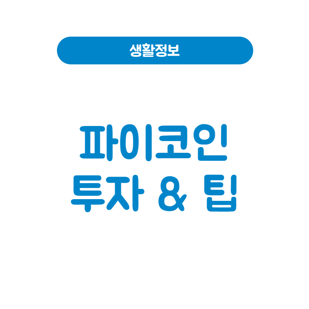 파이코인 투자 전 체크포인트 & 실천 팁