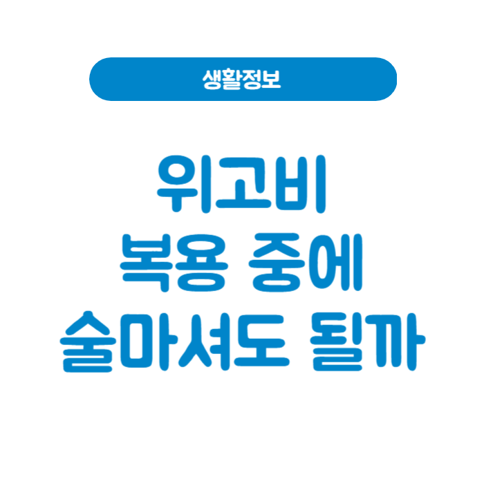 위고비 복용 중 술 마셔도 될까? 음주 가능 여부와 주의사항 총정리