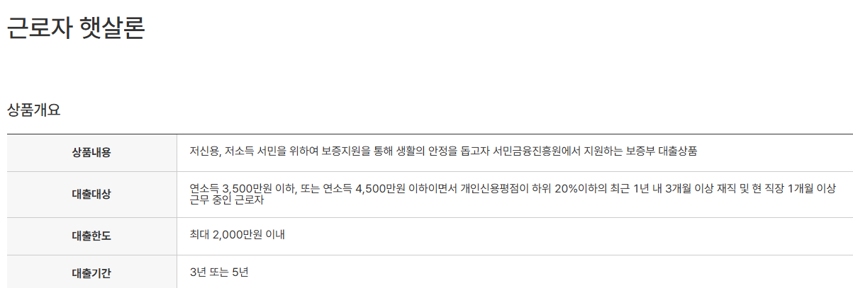 융창저축은행 근로자햇살론