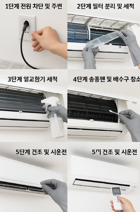 006 셀프에어컨청소