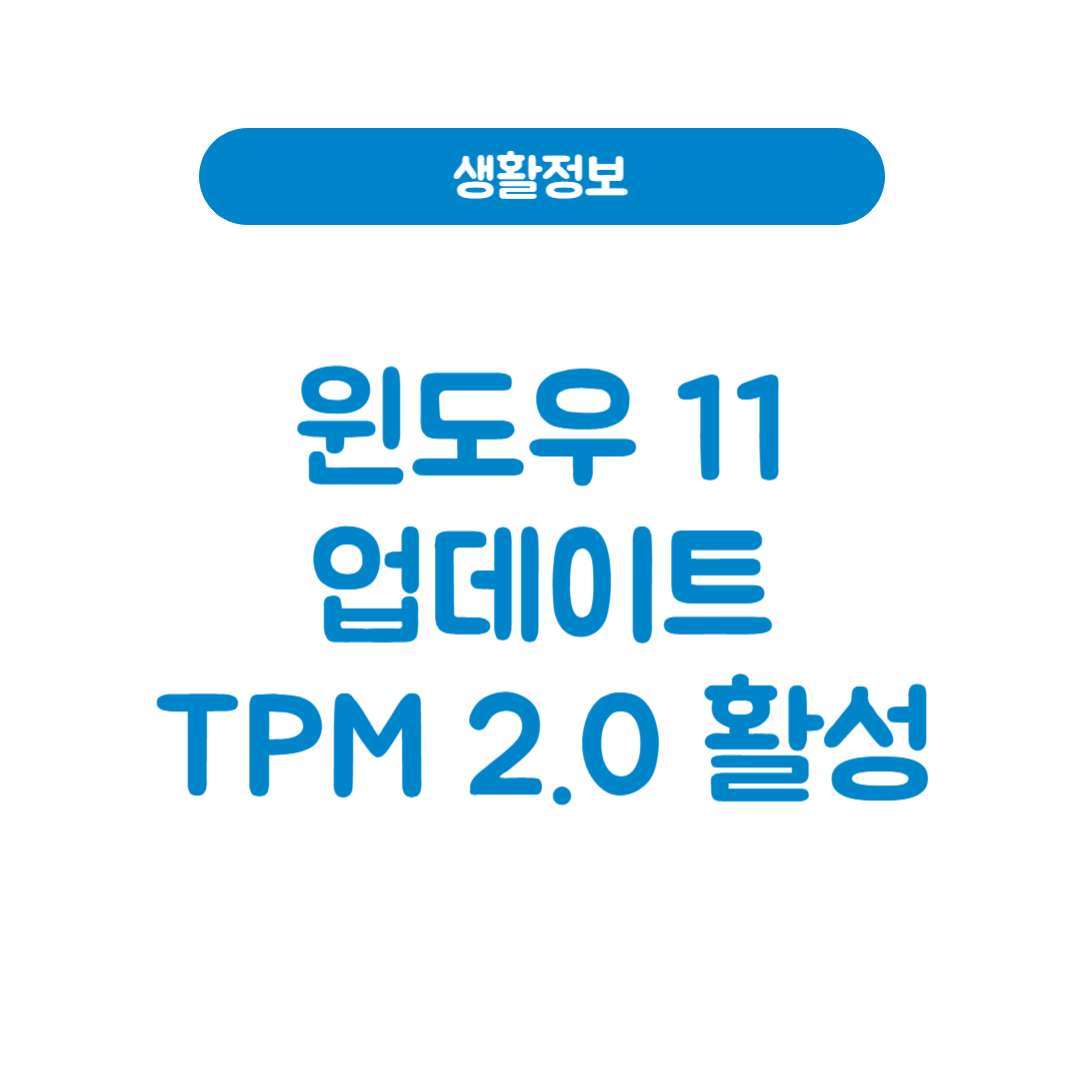 윈도우11 업데이트