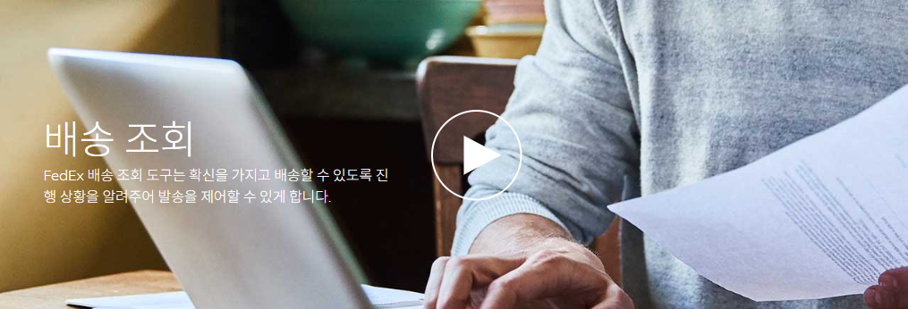 페덱스 배송조회