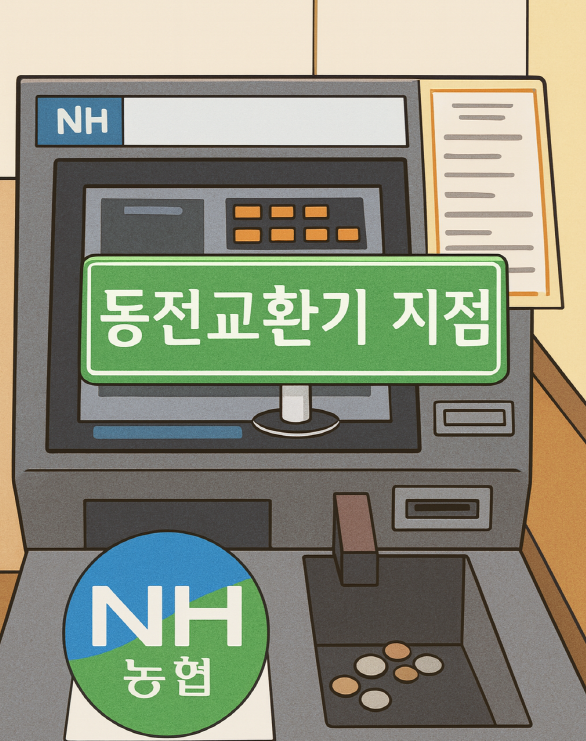 농협 동전교환 방법