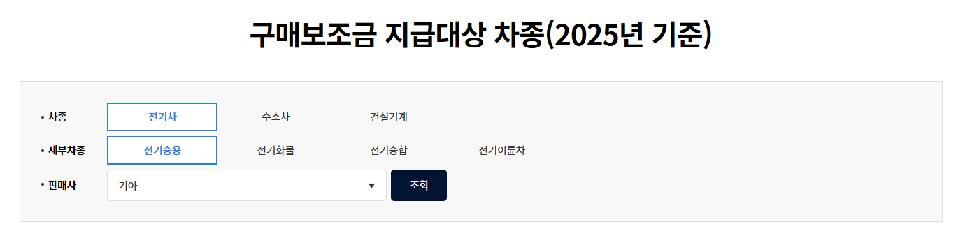 용인시 전기차 보조금
