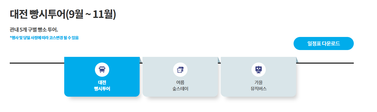 대전시티투어
