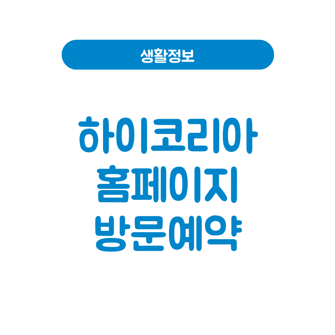 하이코리아 홈페이지