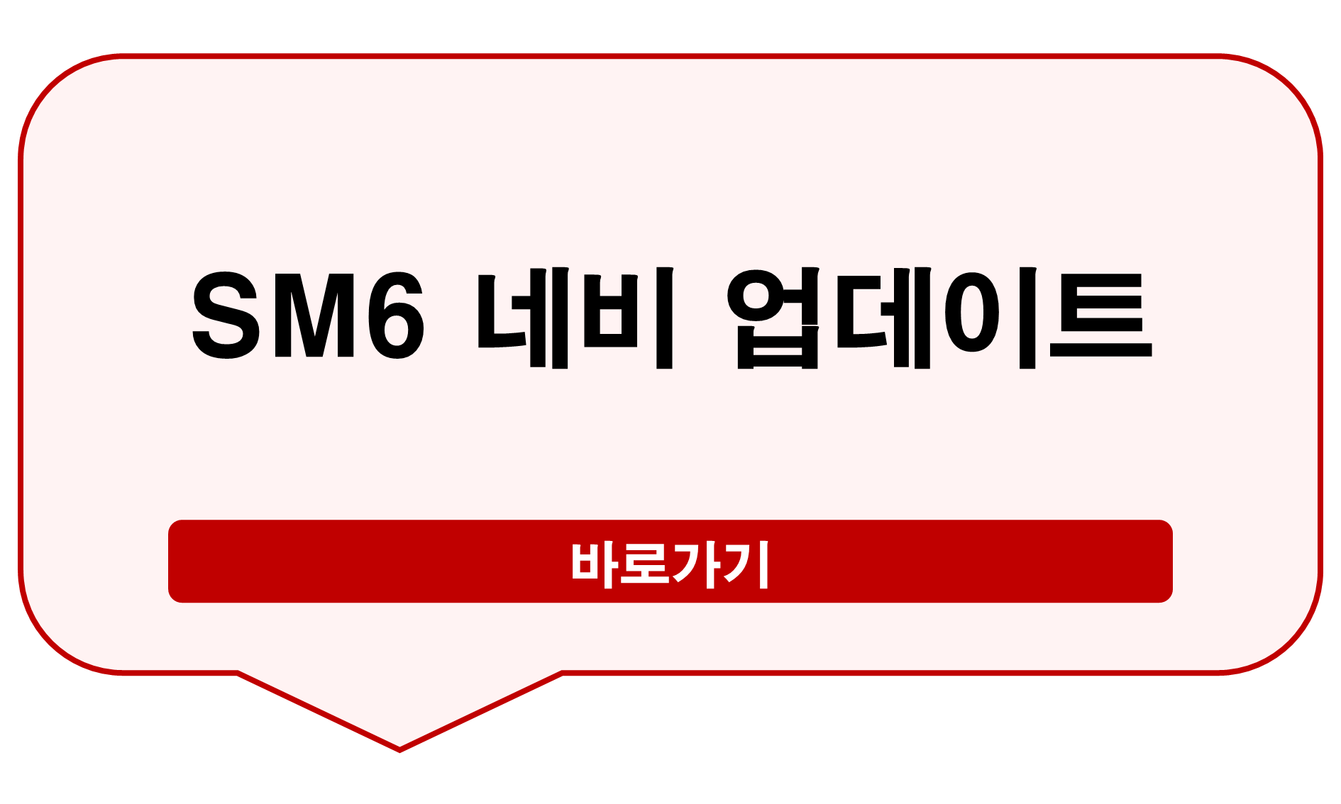 SM6 네비 업데이트