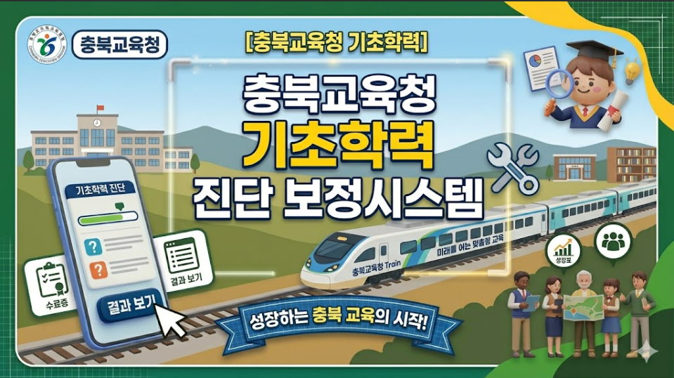 충북교육청 기초학력 진단 보정시스템 다채움 이용방법 충북교육청 기초학력 진단